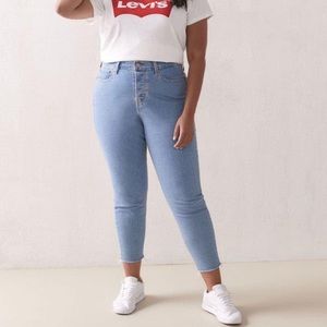 Levi’s wedgie fit jeans plus